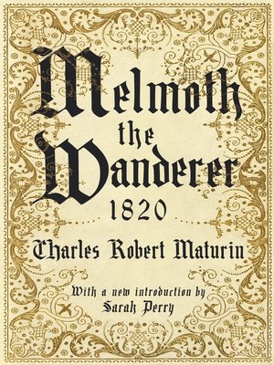 cover image of Melmoth the Wanderer 1820